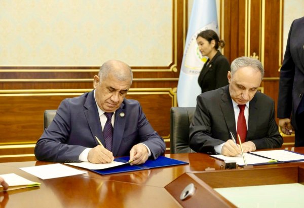 Azərbaycanla Özbəkistan arasında "Əməkdaşlıq Proqramı” imzalanıb (FOTO)