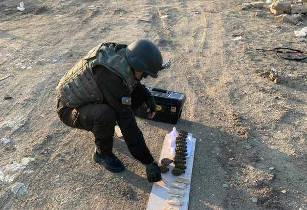 Masazırda sursat aşkarlanıb (FOTO/VİDEO)
