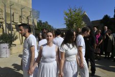 "Nəsimi" festivalı çərçivəsində İçəri Şəhərdə bir sıra maraqlı performanslar nümayiş olunub (FOTO)
