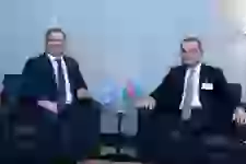 Ceyhun Bayramov qazaxıstanlı həmkarı ilə görüşüb (FOTO)