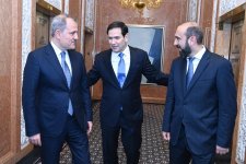 Azərbaycan XİN rəhbəri ABŞ dövlət katibinin təşkil etdiyi tədbirə qatılıb (FOTO)