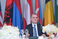 Azərbaycan XİN rəhbəri ABŞ dövlət katibinin təşkil etdiyi tədbirə qatılıb (FOTO)