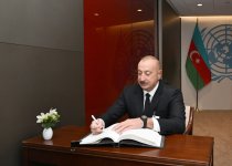 Azərbaycan Prezidenti İlham Əliyev BMT-nin Baş katibi Antonio Quterreş ilə görüşüb (FOTO)