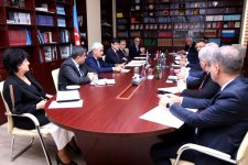 Türkiyənin nüfuzlu universitetlərinin rektorları Diaspor Komitəsində olub (FOTO)
