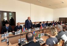 Xankəndi şəhərində biznes nümayəndələri ilə görüş keçirilib (FOTO)