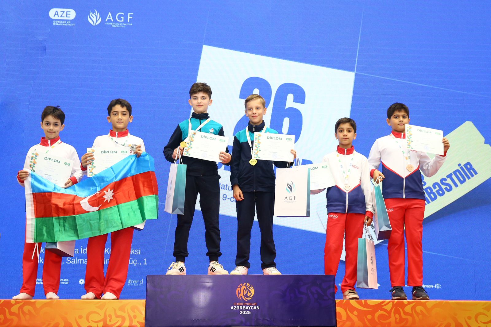 Şəkidə batut gimnastikası üzrə ölkə birinciliyi keçirilib (FOTO)