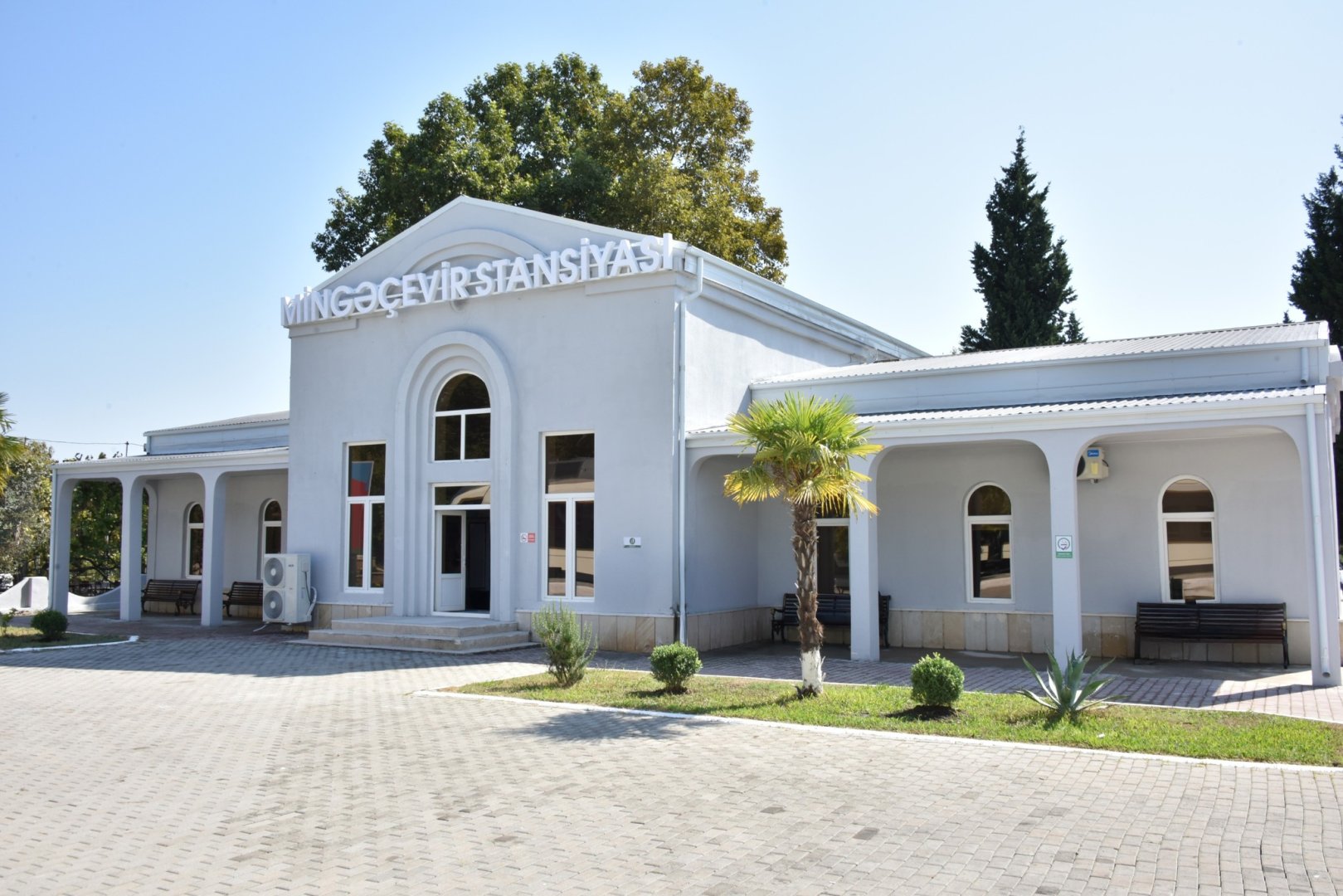 Gəncə–Mingəçevir–Ağstafa marşrutu ilə rəmzi səfər təşkil edilib (FOTO)
