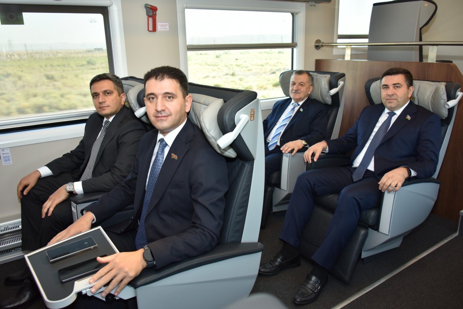 Gəncə–Mingəçevir–Ağstafa marşrutu ilə rəmzi səfər təşkil edilib (FOTO)