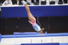 Şəkidə batut gimnastikası üzrə ölkə birinciliyi keçirilib (FOTO)