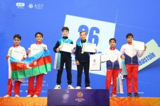Şəkidə batut gimnastikası üzrə ölkə birinciliyi keçirilib (FOTO)