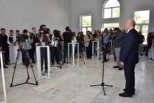 Gəncə–Mingəçevir–Ağstafa marşrutu ilə rəmzi səfər təşkil edilib (FOTO)