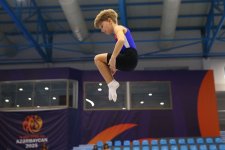 Şəkidə batut gimnastikası üzrə ölkə birinciliyi keçirilib (FOTO)