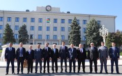İğdır Azərbaycan Evi nümayəndələri Xankəndi və Xocalıda yenidənqurma işləri ilə tanış olublar- FOTO