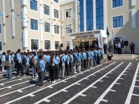 Heydər Əliyev Fondu tərəfindən Saatlının ucqar kəndində yeni məktəb binası inşa olunub (FOTO)