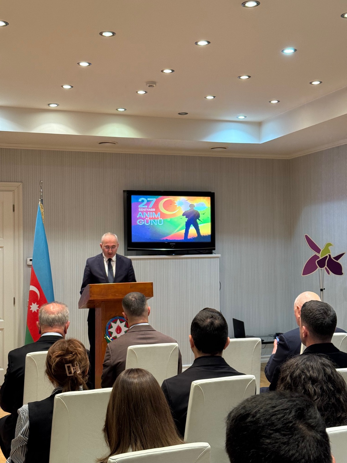 Latviyada 27 sentyabr – Anım Gününün beşinci ildönümünə həsr olunmuş tədbir keçirilib (FOTO)