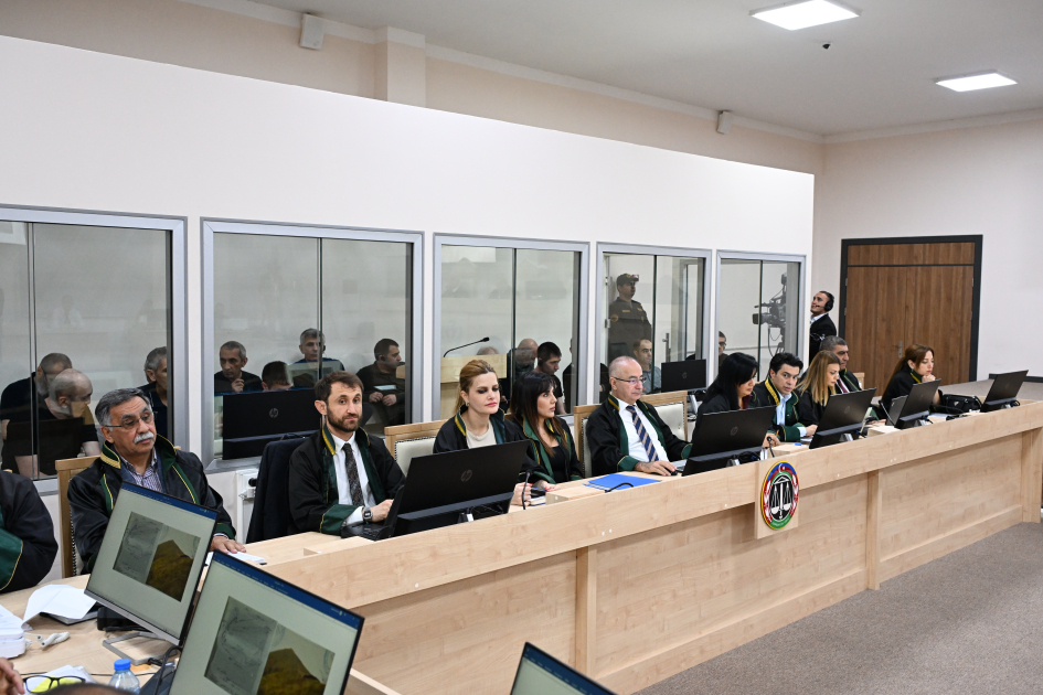 Ermənistan vətəndaşlarının məhkəməsində Aprel döyüşləri ilə bağlı sənədlər elan olunub (FOTO)