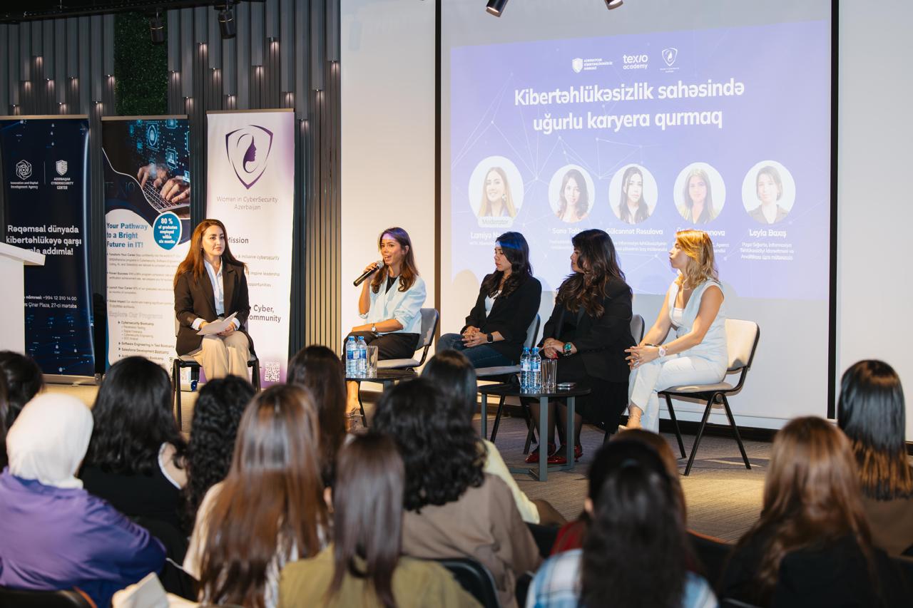 “PAŞA Holding”in iştiraki ilə “Kibertəhlükəsizlikdə qadınlar: Karyera və təhsil” tədbiri keçirilib (FOTO)