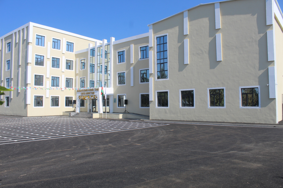 Heydər Əliyev Fondu tərəfindən Saatlının ucqar kəndində yeni məktəb binası inşa olunub (FOTO)