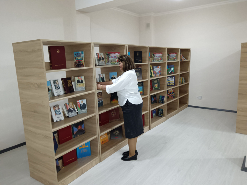 Heydər Əliyev Fondu tərəfindən Saatlının ucqar kəndində yeni məktəb binası inşa olunub (FOTO)