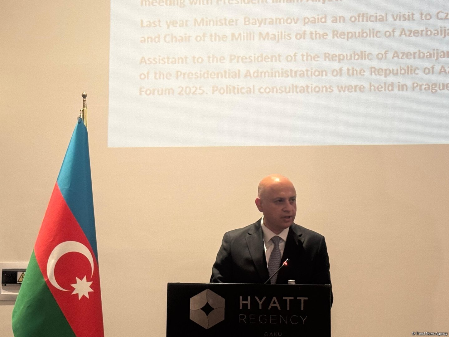Azərbaycan və Çexiya arasında ticarət dövriyyəsi rekord səviyyəyə çatıb – Samir Şərifov