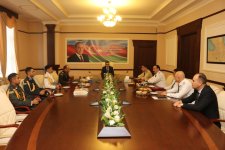 Hərbi prokuror Heydər Əliyev adına Hərbi İnstitutun kursantları ilə görüşüb (FOTO)