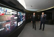 Prezident İlham Əliyev Gəncə Memorial Kompleksinin açılışında iştirak edib (FOTO)