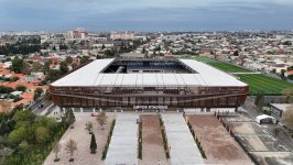 Prezident İlham Əliyev Gəncə şəhər stadionunun açılışında iştirak edib (FOTO)