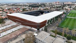 Prezident İlham Əliyev Gəncə şəhər stadionunun açılışında iştirak edib (FOTO)