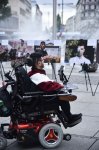Münhenin mərkəzi meydanında Azərbaycanın mina qurbanlarına dair fotosərgi açılıb (FOTO)
