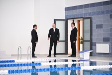 Prezident İlham Əliyev Yevlax Olimpiya İdman Kompleksinin açılışında iştirak edib (FOTO)