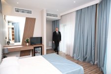Prezident İlham Əliyev Yevlax Olimpiya İdman Kompleksinin açılışında iştirak edib (FOTO)