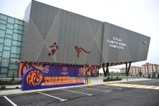Prezident İlham Əliyev Yevlax Olimpiya İdman Kompleksinin açılışında iştirak edib (FOTO)