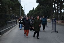 Azərbaycan xalqı qəhrəman şəhidlərini anır (FOTO)