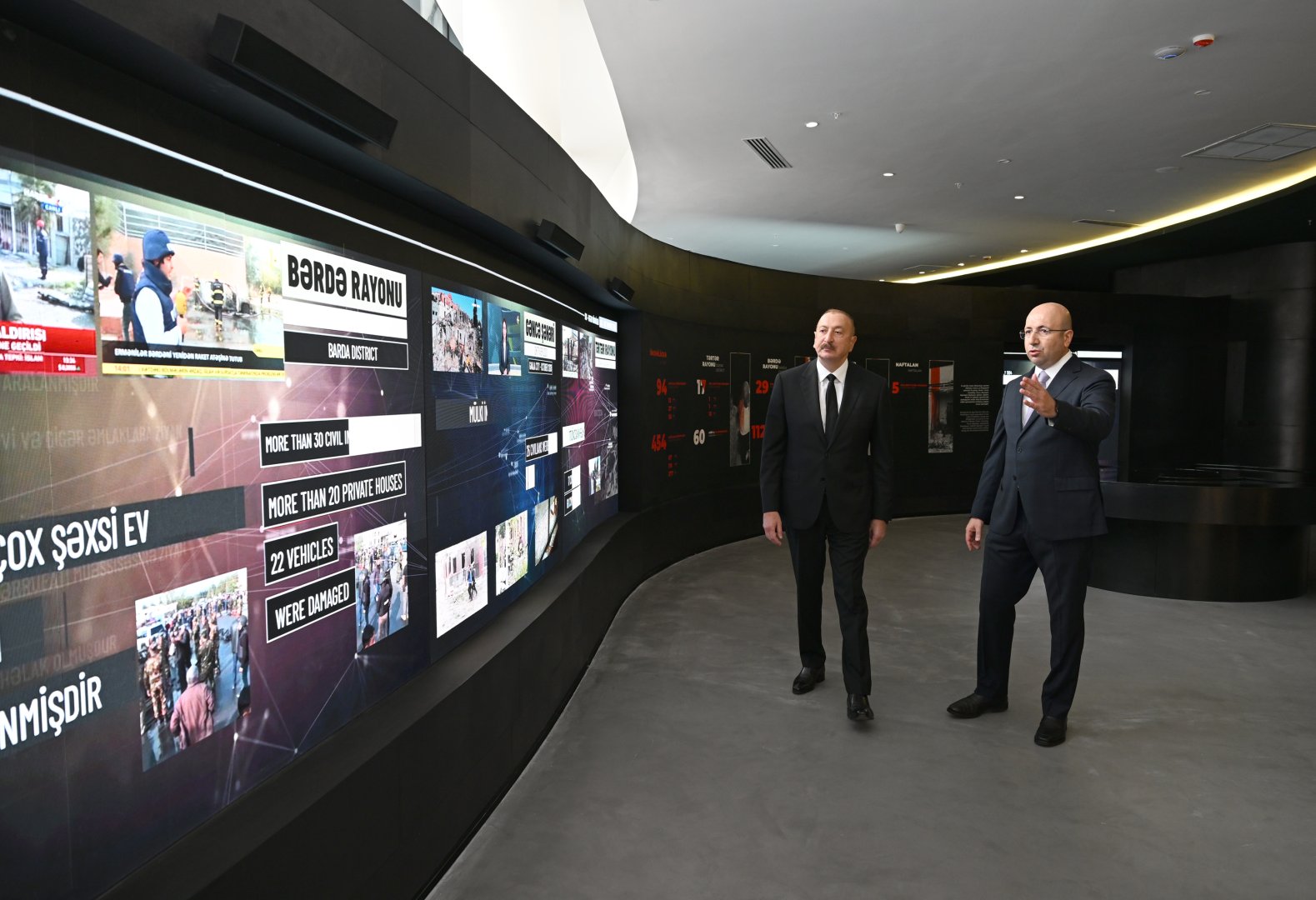 Prezident İlham Əliyev Gəncə Memorial Kompleksinin açılışında iştirak edib (FOTO)