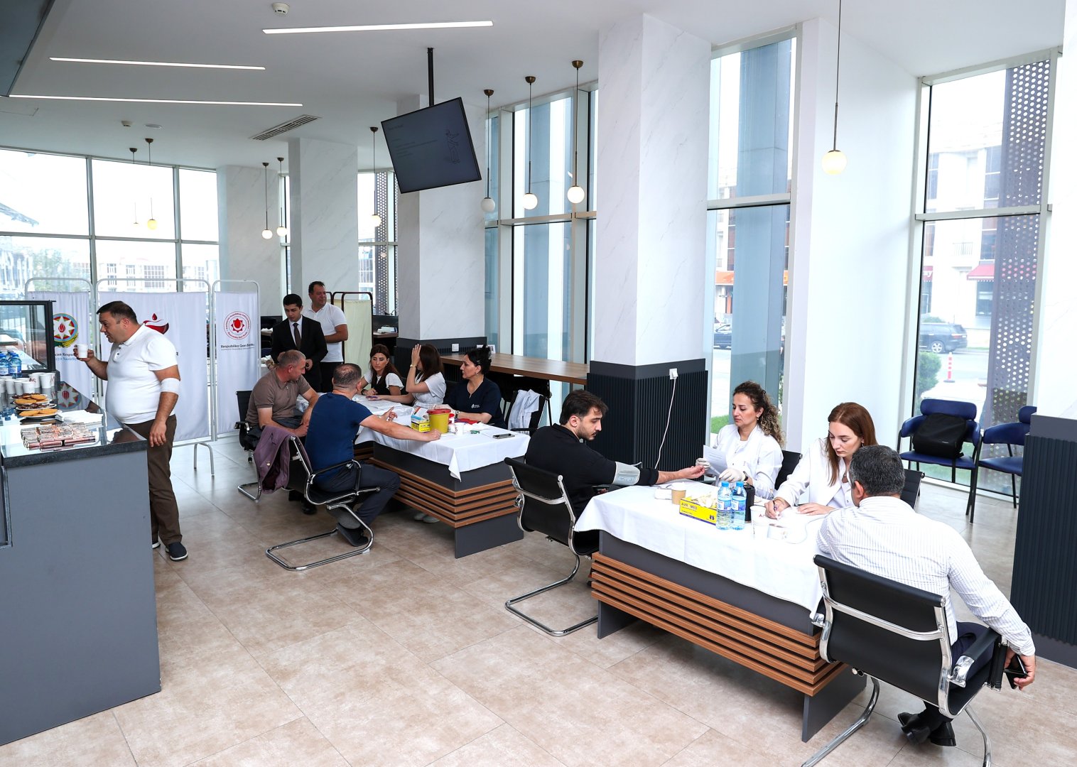 Qanvermə aksiyası keçirilib (FOTO)
