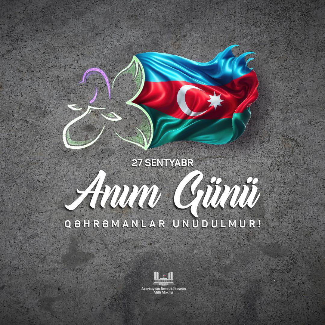 Sahibə Qafarova 27 Sentyabr - Anım Günü ilə əlaqədar paylaşım edib (FOTO)