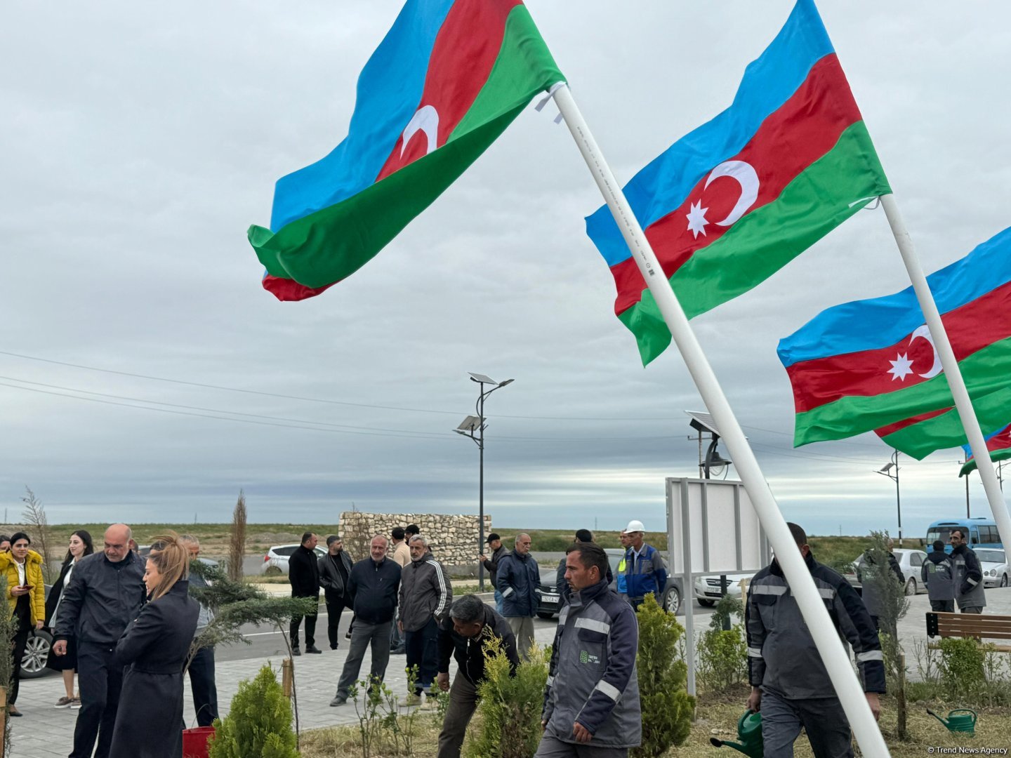 Anım günü Ağdam şəhərində də qeyd edilib (FOTO)