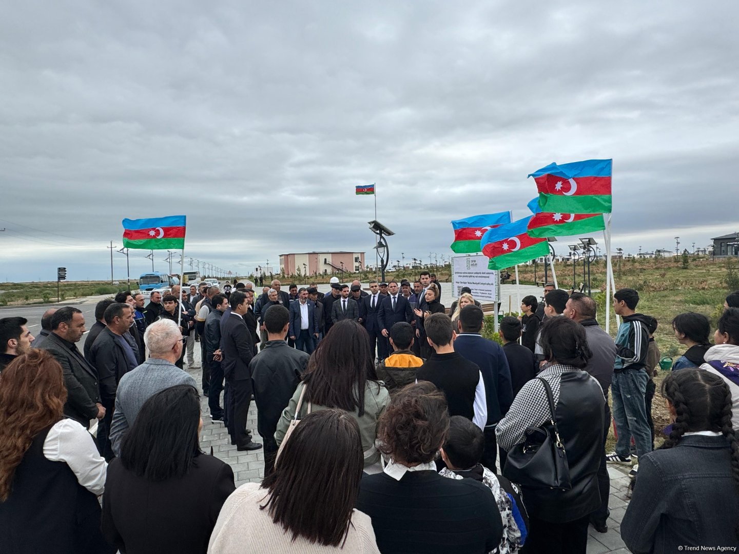 Anım günü Ağdam şəhərində də qeyd edilib (FOTO)