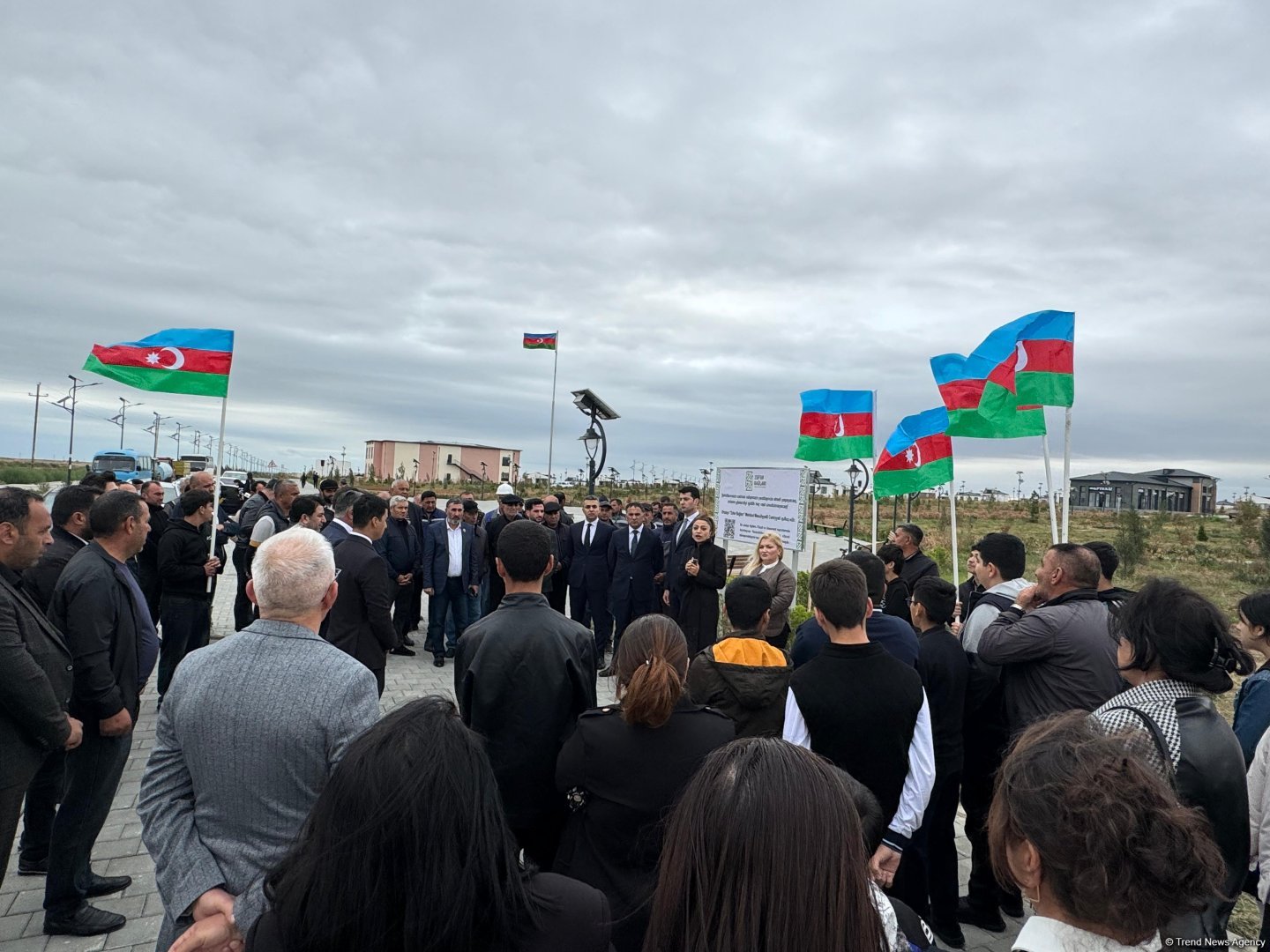 Anım günü Ağdam şəhərində də qeyd edilib (FOTO)