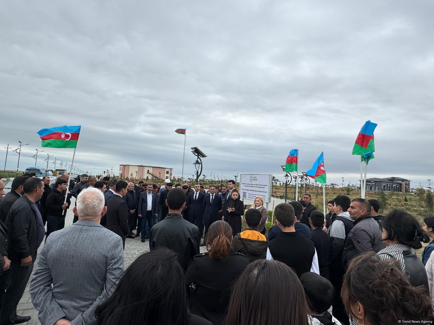 Anım günü Ağdam şəhərində də qeyd edilib (FOTO)