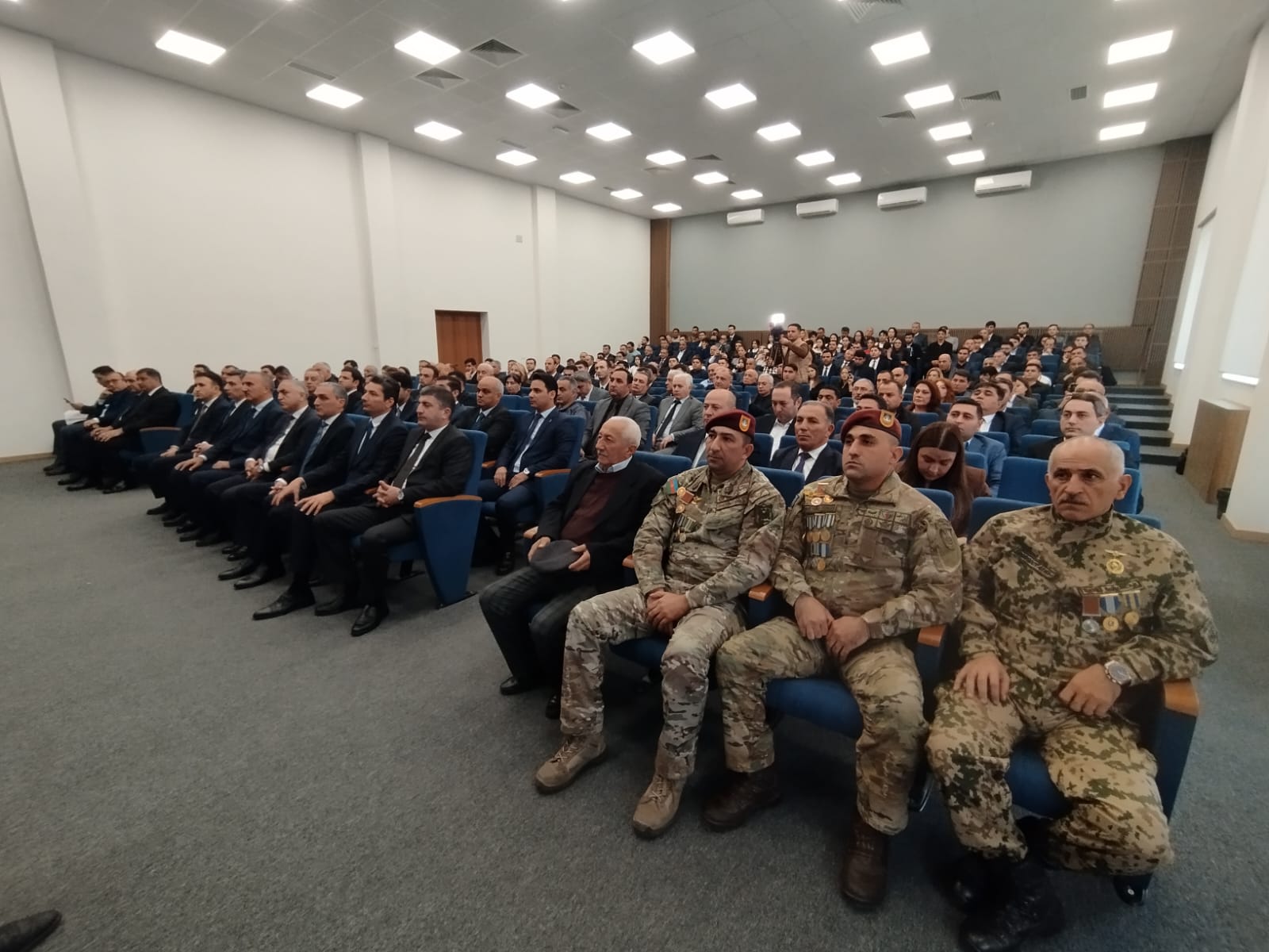 Xankəndidə “Zəfər zəngi” filminin təqdimatı oldu (FOTO)