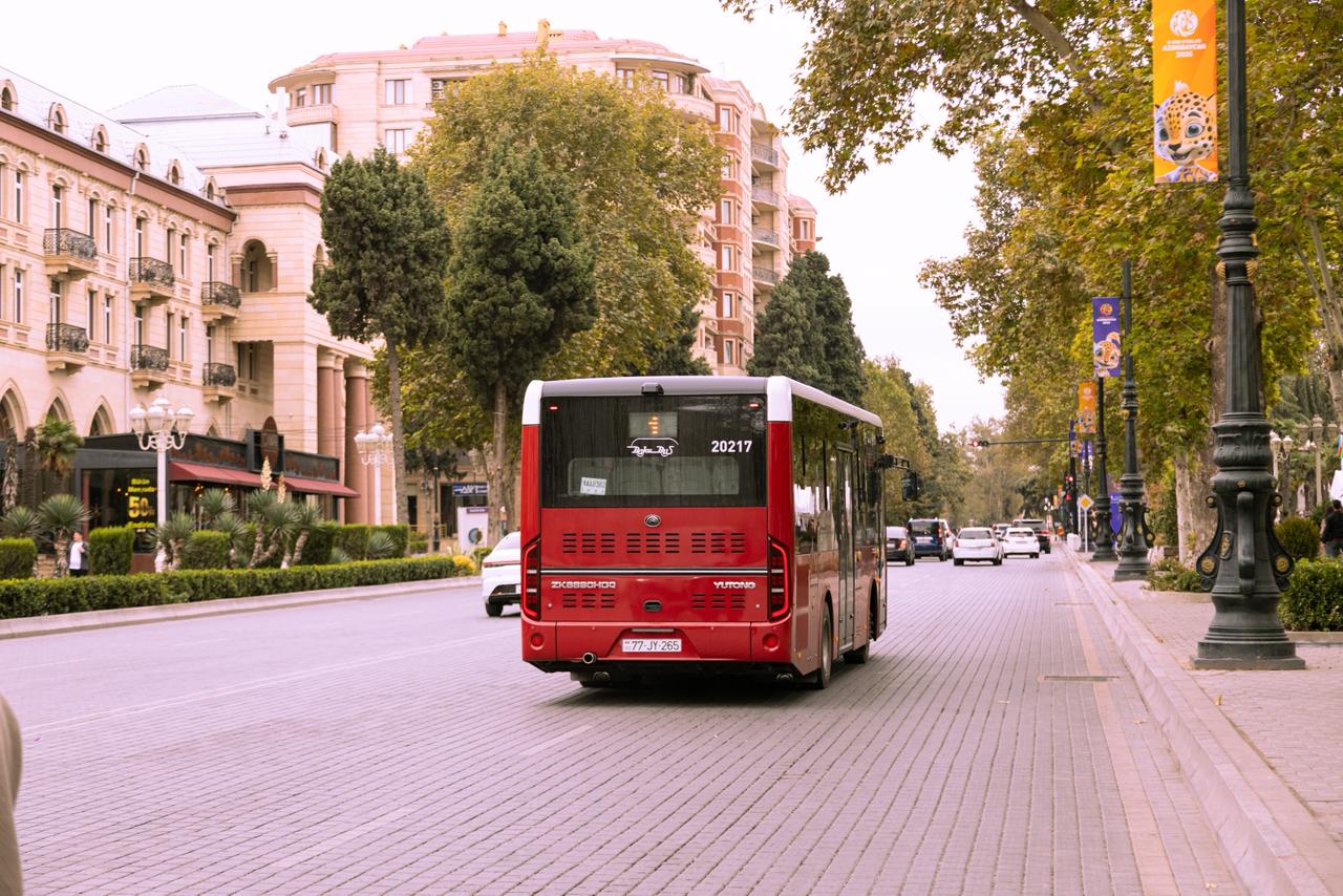 Gəncənin nəqliyyat sahəsində mühüm dəyişikliklər həyata keçirilir (FOTO)
