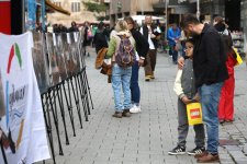 Azərbaycanın mina qurbanlarının “danışan fotolar”ı Nürnberqdən dünyaya ədalət çağırışı edib (FOTO)