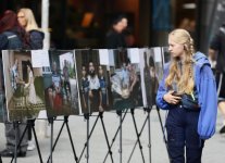 Azərbaycanın mina qurbanlarının “danışan fotolar”ı Nürnberqdən dünyaya ədalət çağırışı edib (FOTO)