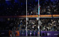 Prezident İlham Əliyev və Birinci xanım Mehriban Əliyeva Gəncədə III MDB Oyunlarının təntənəli açılış mərasimini izləyiblər (FOTO/VİDEO) (YENİLƏNİB-3)