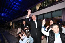 Prezident İlham Əliyev və Birinci xanım Mehriban Əliyevanın Gəncədə şəhid övladları ilə səmimi görüşü (FOTO/VİDEO)