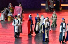 Prezident İlham Əliyev və Birinci xanım Mehriban Əliyeva Gəncədə III MDB Oyunlarının təntənəli açılış mərasimini izləyiblər (FOTO/VİDEO) (YENİLƏNİB-3)