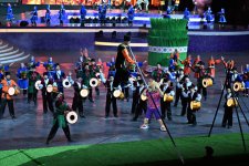 Prezident İlham Əliyev və Birinci xanım Mehriban Əliyeva Gəncədə III MDB Oyunlarının təntənəli açılış mərasimini izləyiblər (FOTO/VİDEO) (YENİLƏNİB-3)