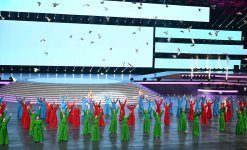 Prezident İlham Əliyev və Birinci xanım Mehriban Əliyeva Gəncədə III MDB Oyunlarının təntənəli açılış mərasimini izləyiblər (FOTO/VİDEO) (YENİLƏNİB-3)