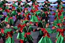 Prezident İlham Əliyev və Birinci xanım Mehriban Əliyeva Gəncədə III MDB Oyunlarının təntənəli açılış mərasimini izləyiblər (FOTO/VİDEO) (YENİLƏNİB-3)